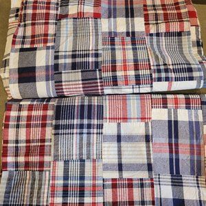 Pottery barn kids madras blackout panels (2)